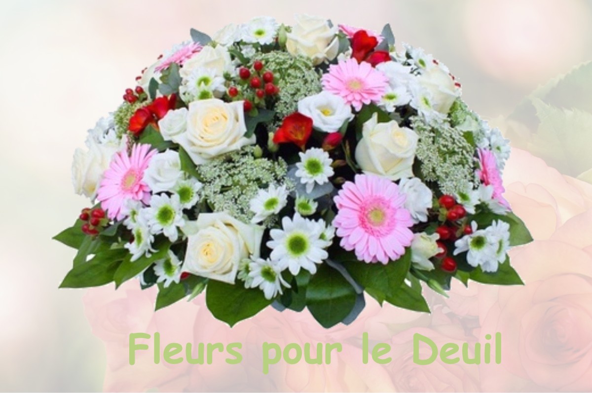 fleurs deuil CHAZILLY